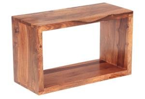 Wandregal aus massivem Palisander 50x30x22