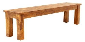 Massivholzbank aus Palisander 175x40