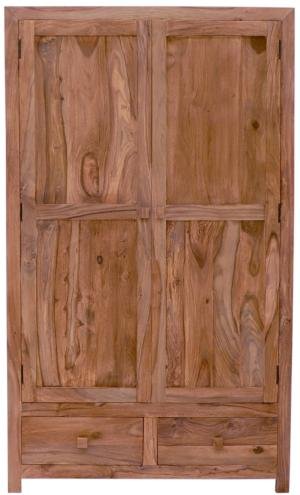 Kleiderschrank aus massivem Mangoholz 120x200x60