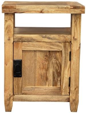 Massiver Nachttisch aus Holz 45x40x60