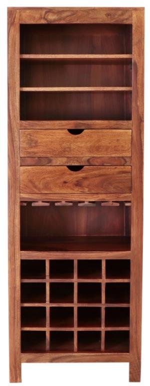 Weinkeller für zu Hause aus Palisanderholz 65x180x45