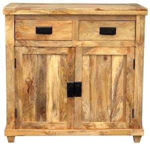 Kommode aus Mango-Holz 90x45x90