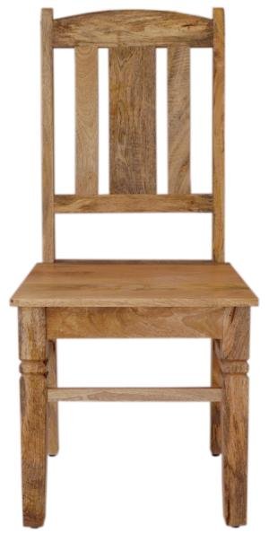 Hochwertiger Esszimmerstuhl aus Mango-Massivholz
