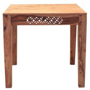 Echtholztisch aus Palisander für die Küche 80x80