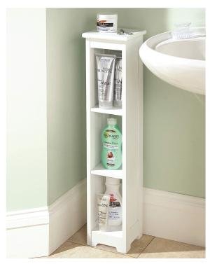 Badezimmerregal 20x80x20 aus indischem Massivholz Palisander