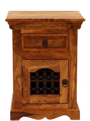 Nachttisch aus massivem Palisanderholz 45x60x40