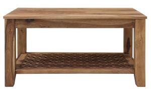 Massiver Konferenztisch aus Palisanderholz 90x60x45