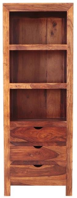 Rustikale Bibliothek 65x180x45 aus Palisanderholz