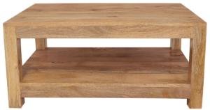 Kaffeetisch aus Mangoholz 90x40x60