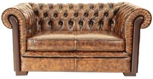 Zweisitzer Chesterfield Sofa