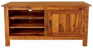 Massiver TV-Tisch aus Palisanderholz 110x50x60