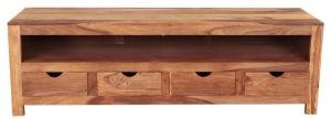 Sheesham TV-Tisch 160x50x45