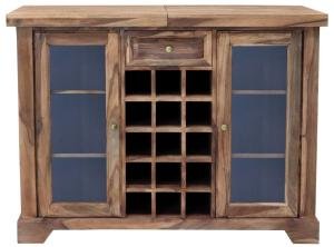 Hausbar 120x90x50 aus Palisanderholz