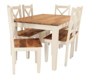 Essset aus Mangoholz für 6 Personen