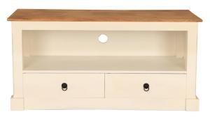 Holztv-tisch aus massivem Mango 120x60x45