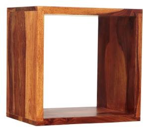 Wandregal aus Palisanderholz 40x40x30