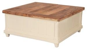 Kaffeetisch aus Mangoholz 90x40x90