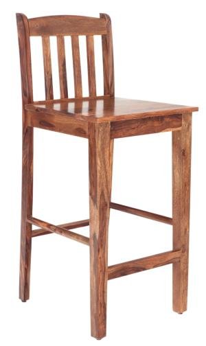 Massive Palisander-Barhocker