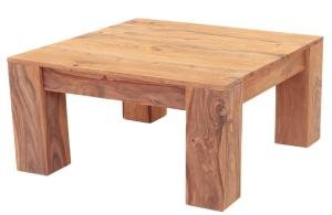 Konferenztisch aus massivem Palisander 80x40x80