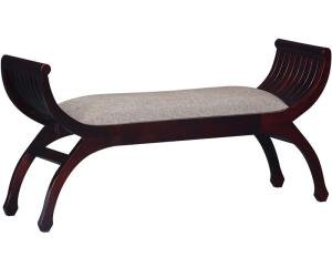 Massiver Palisander-Hocker 120x60x40