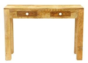 Massiver Mangoholz Schminktisch 110x76x40