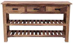 Konsolentisch massiv 130x35x75 aus Palisanderholz