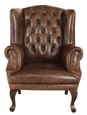 Sessel Brüssel aus echtem Rindsleder