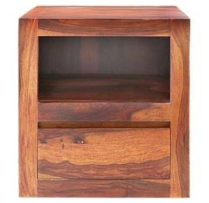 Nachttisch aus massivem Palisanderholz 45x50x40