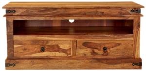 TV-Schrank aus massivem Palisander 120x45x55