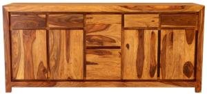 Massivholz-Kommode aus Palisander 200x45x90cm