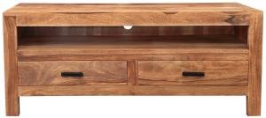 TV-Tisch aus massivem Palisanderholz 120x50x45