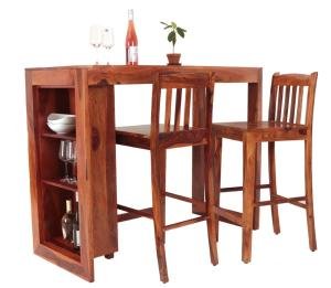 Bartisch aus Palisander für die Küche 140x110x60