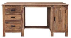 PC-Tisch aus massivem Palisander 160x76x80