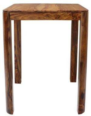 Esstisch aus massivem Palisanderholz 80x110x80