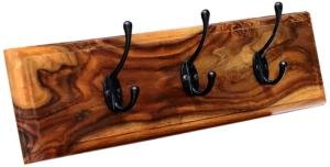 Hakenleiste mit 3 Haken Jali 60x15x2,5