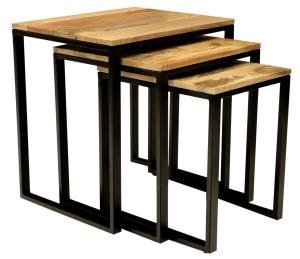 Gita Beistelltische Set 3 Stück
