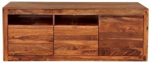 TV-Tisch aus massivem Palisanderholz 160x60x45