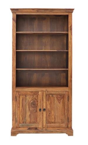 Rustikale Bibliothek 100x200x45 aus indischem Massivholz Palisander