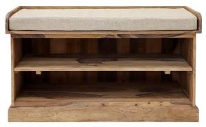 Schuhregal aus massivem Palisanderholz 105x60x40