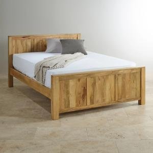Ehebett aus Massivholz 180x200 aus Mangoholz