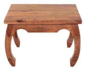 Konferenztisch aus massivem Palisanderholz 60x60x40