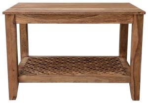 Kaffeetisch Höhe 60 cm aus massivem Palisander 90x60x60