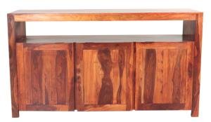 TV-Kommode aus massivem Palisanderholz 160x45x90