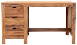 Schreibtisch aus massivem Palisanderholz 130x76x70