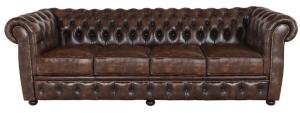 Chesterfield Sofa für vier Personen