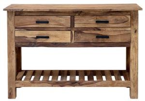 Konsolentisch Holz Palisander 110x35x76