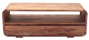 Sheesham TV-Tisch 120x45x45
