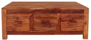 Konferenztisch aus massivem Palisanderholz 110x40x60