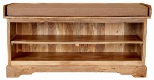 Massiver Schuhschrank 120x60x40 aus Mangoholz