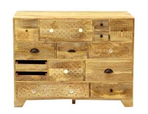 Kommode aus Mangoholz 115x90x45